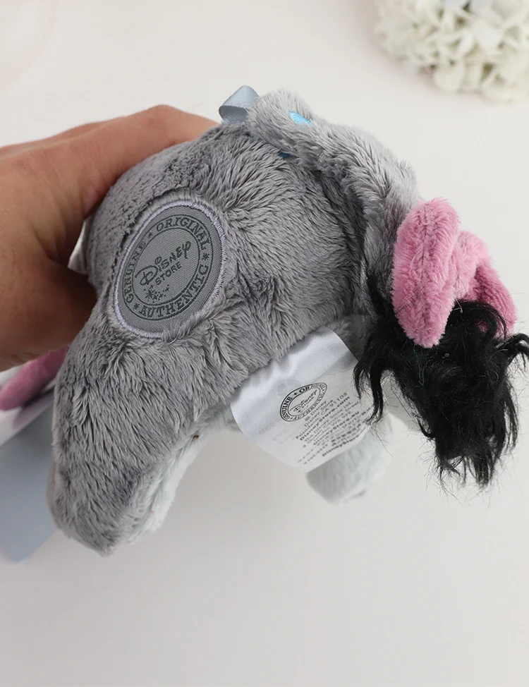 20cm Flauschiges Eeyore Winnie The Pooh Plüschtier Kleine Original Plüschpuppe Graue Stofftiere Chibi Anime Zimmerdekoration für Mädchen – Detail 9