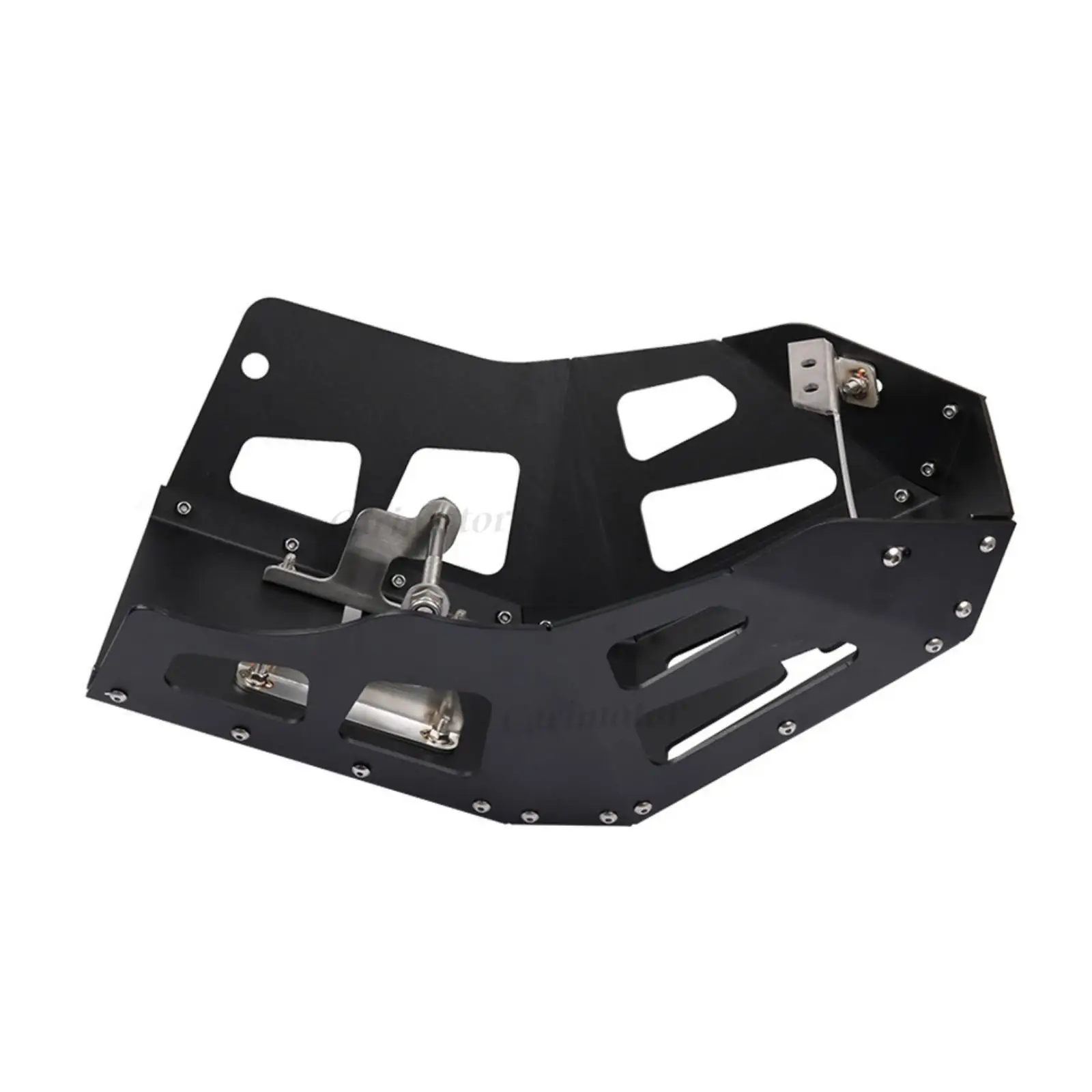 Motorbeschermer beschermhoes skidplate-beschermer voor Suzuki V-strom 650 DL 650 zwart