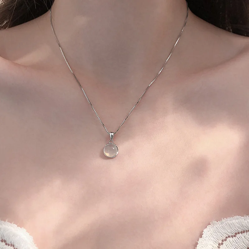 Frühling Bunte Blumen Liebe Anhänger Halskette Edelstahl Perlen Kette Halskette Geschenk Schmuck Neue Mode Hochzeit Geschenk – Detail 4