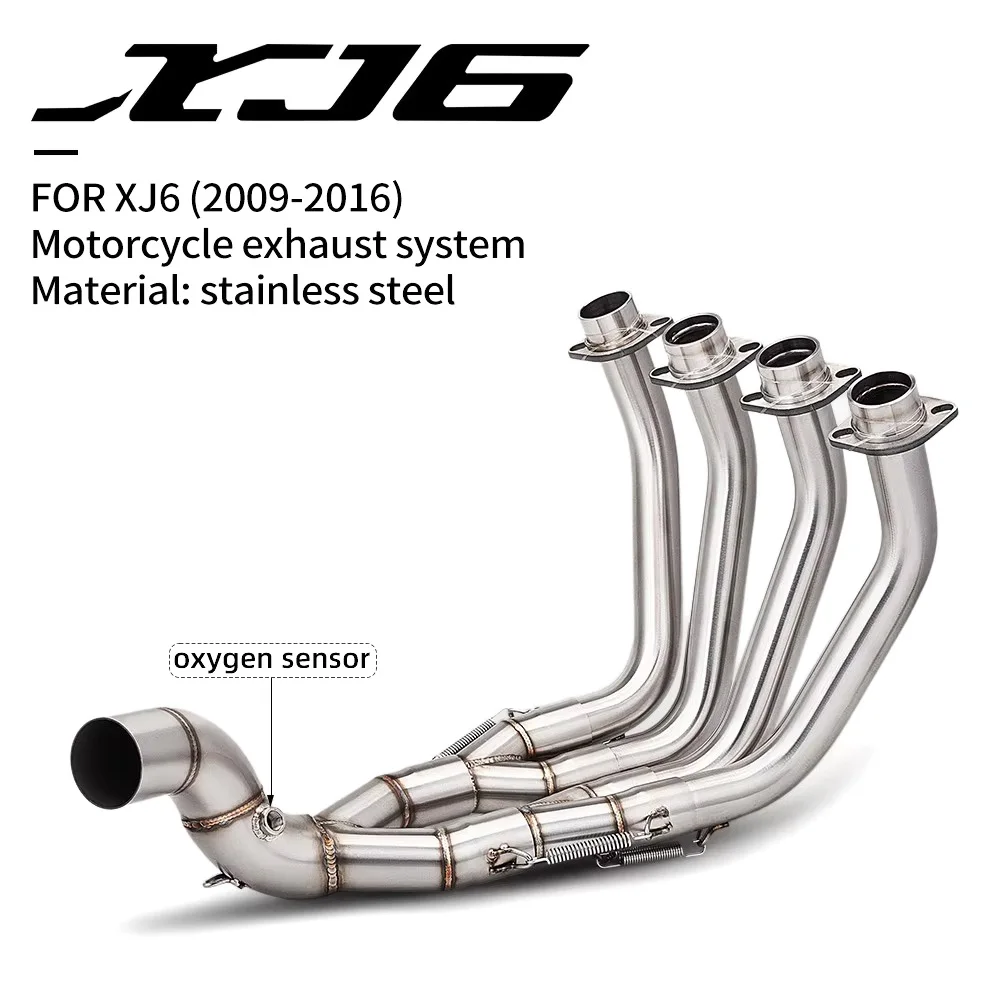 Motorcycle Exhaust System For XJ6N XJ6S XJ6 S XJ6 N 2009-2017 Exhaust Front Link Pipe Modify 51MM Muffler Escape Moto Slip On