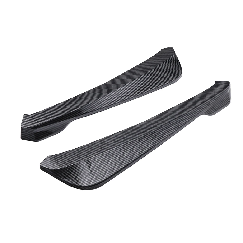 Universal Rear Lip Wrap Angle Splitters PP Polypropylene Bumper Diffuser Protector Anti Scratch Cover for Car SUV Truck
