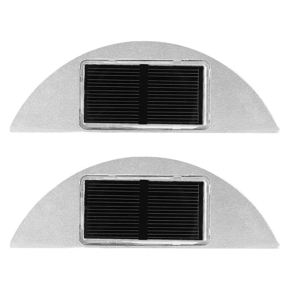 IP68-Rated Solar Pavement Lights: Outdoor Waterproof Step Warning Lights for Driveway, Garden & Private Courtyard