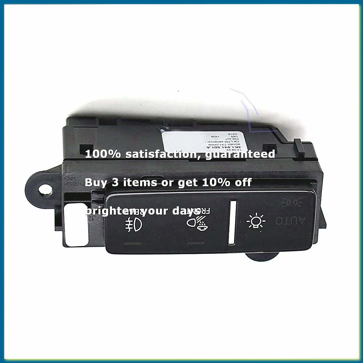 4K1 941 501 A 4K1941501A Headlight Switch for A6 C8 S6 A7 Q8 2019-2021 Touch Screen Automatic Front Light Switch