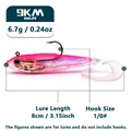 3Pcs-Red  8cm