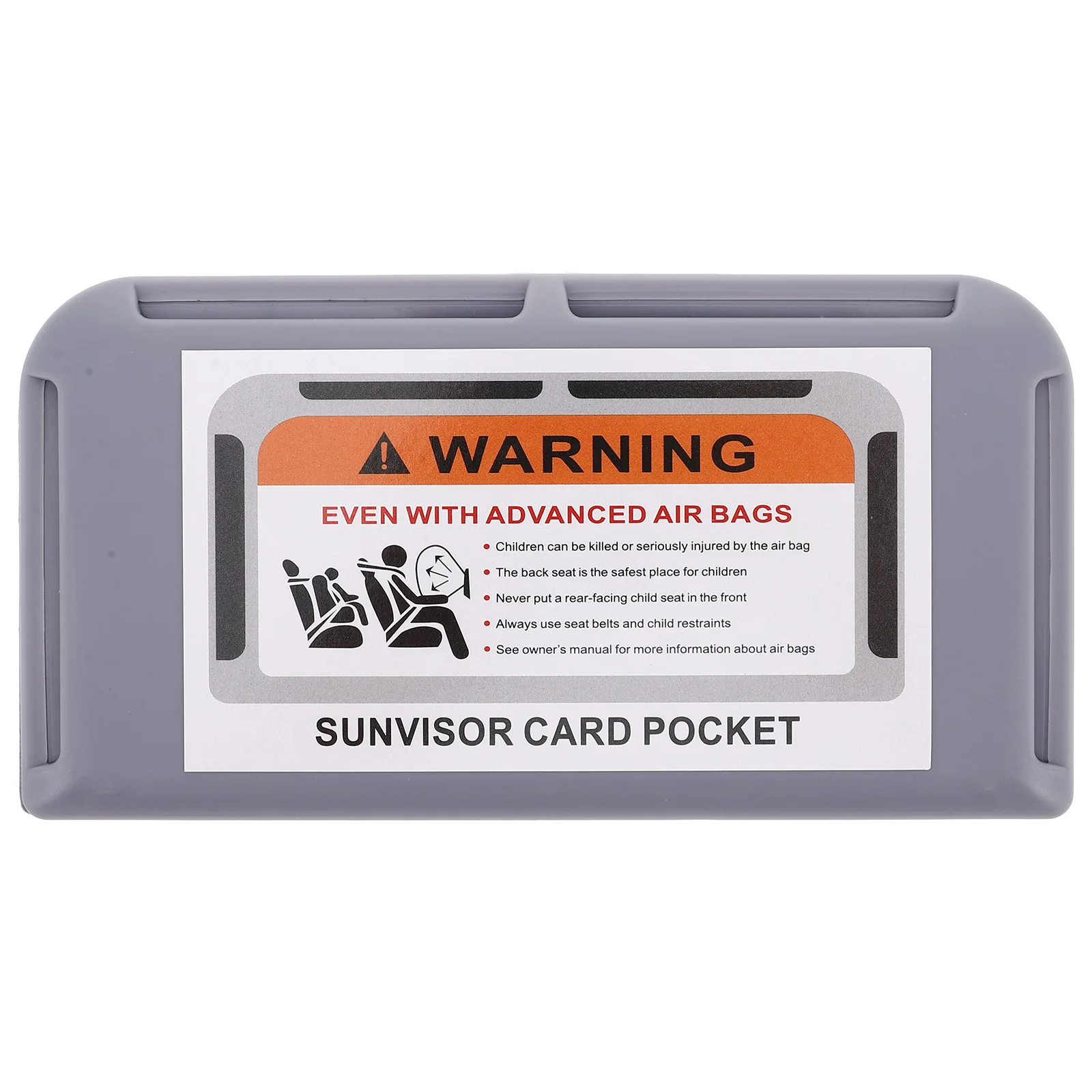 

Car Visor Card Holder Universal Clips Document Storage Organizer ABS Material Visor Accessories Truck Interior Car