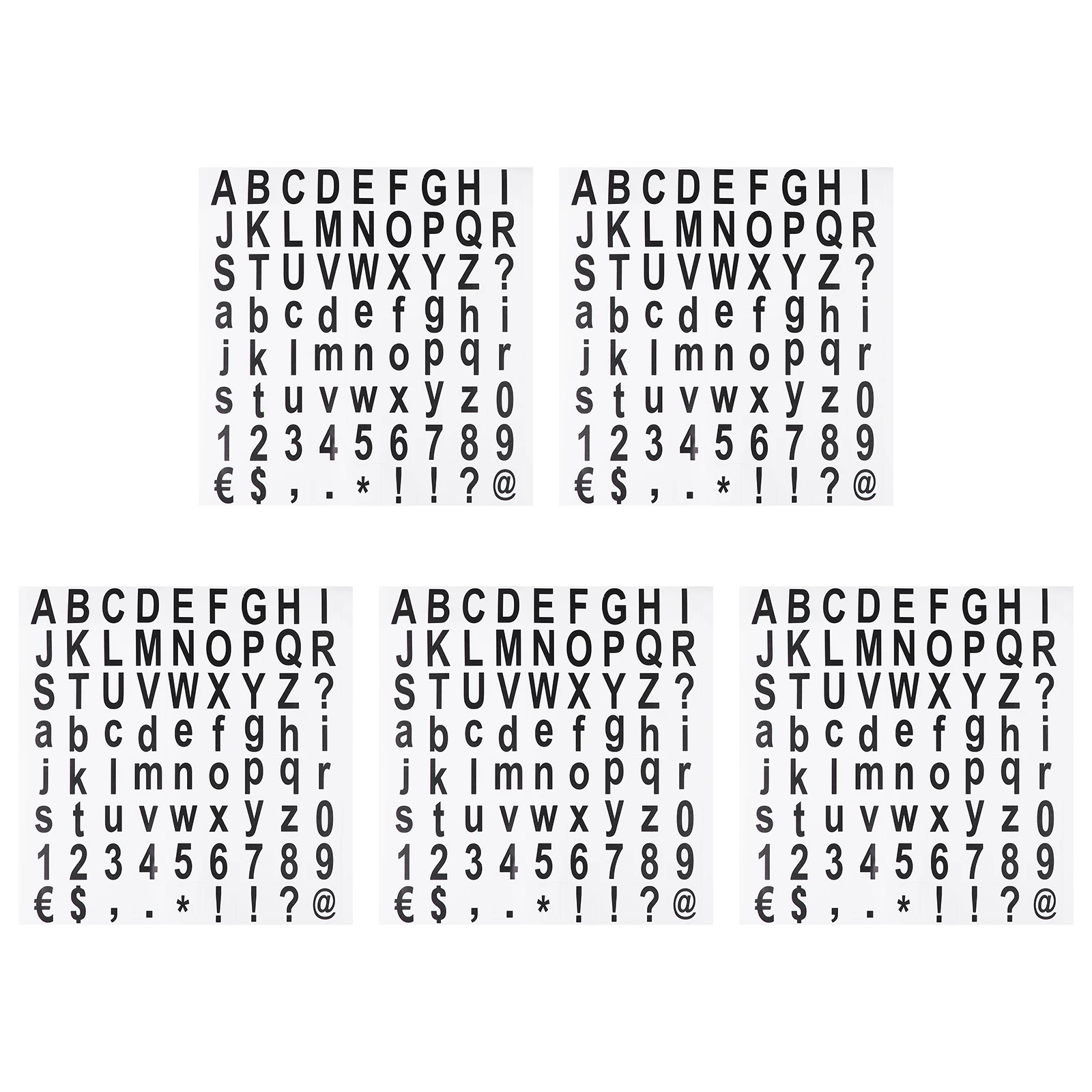 

Alphabet Number Stickers for Kids DIY Craft Early Learning Educational Letter Decor Paper Plastic Gift Wrapping
