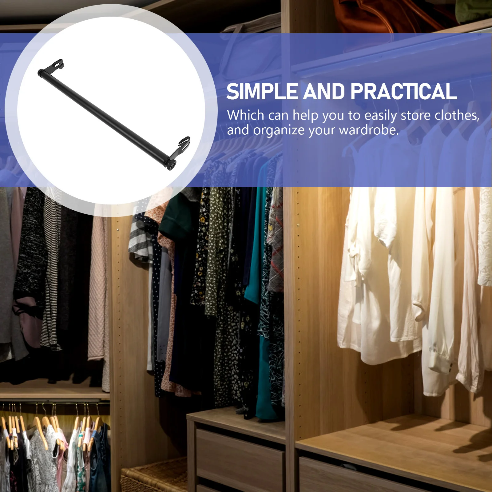 قابل للسحب تجفيف الرف 40 سنتيمتر الثقيلة الكربون الصلب خزانة شماعات قضيب داخلي تجفيف الملابس تخزين الرف لا تركيب الحفر