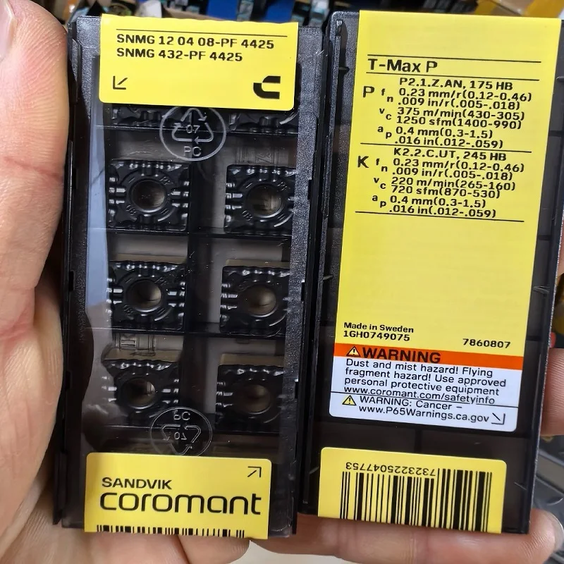 

Hard alloy cutting blades SNMG120408-PF 4425