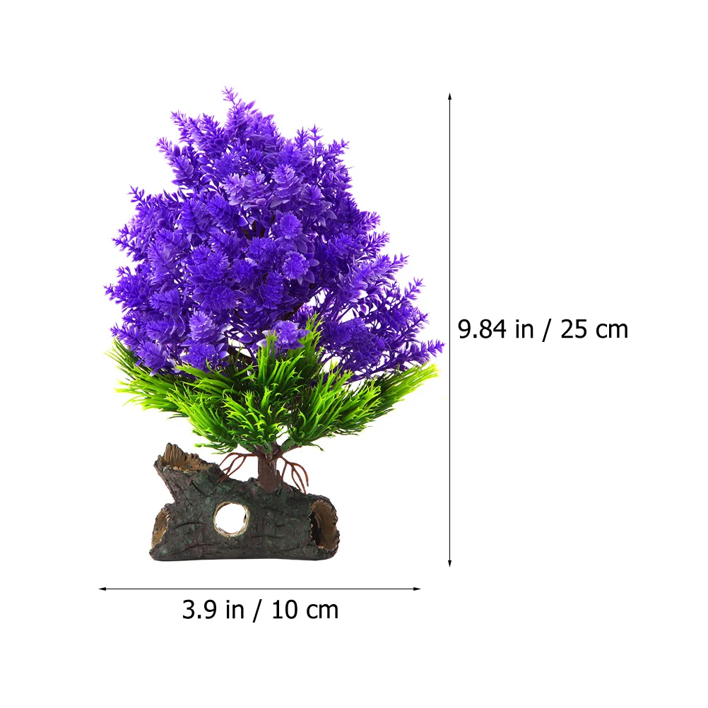 

Fish Tank Standing Plants Lifelike Aquatic Water Grass Aquarium Landscape Decor Large