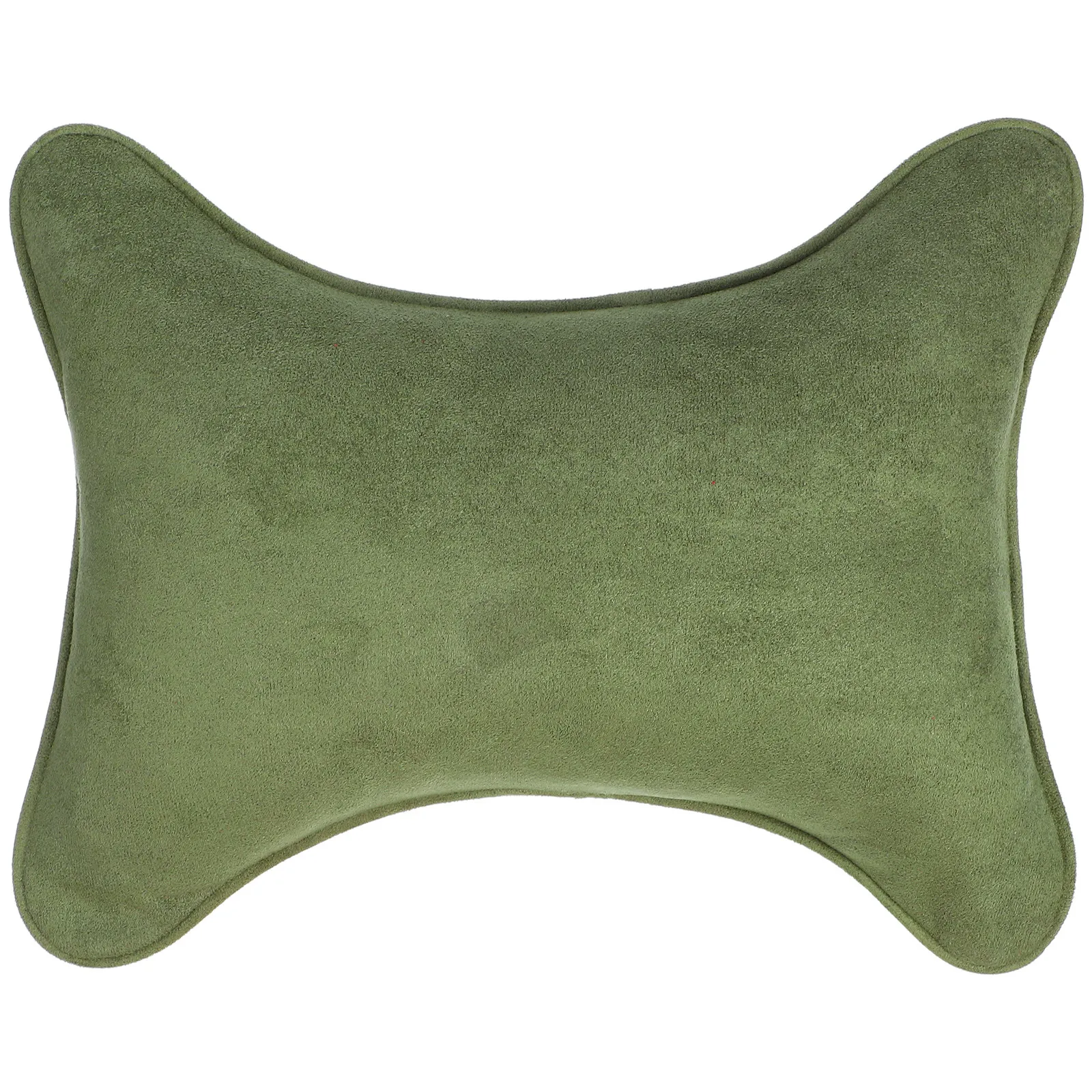 

Pillow Faux Soft Bone Shape Solid Color Tight Stitching Durable Auto Neck Pillow Car Seat Neck Cushion Headrest For Driving