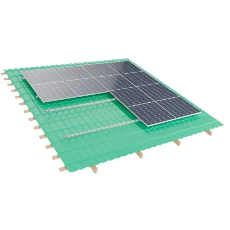 ISO9001 Certified Aluminum Profile Solar Racking System - Tile Roof Mounting Rails & Accessories - Detail 1