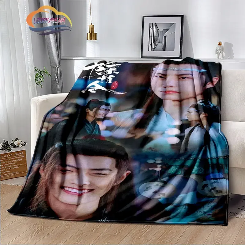 The Untamed Flannel blankets popular tv weiwuxian Blanket Portable warm blanket for Sofa bed soft Gifts  girls and fans