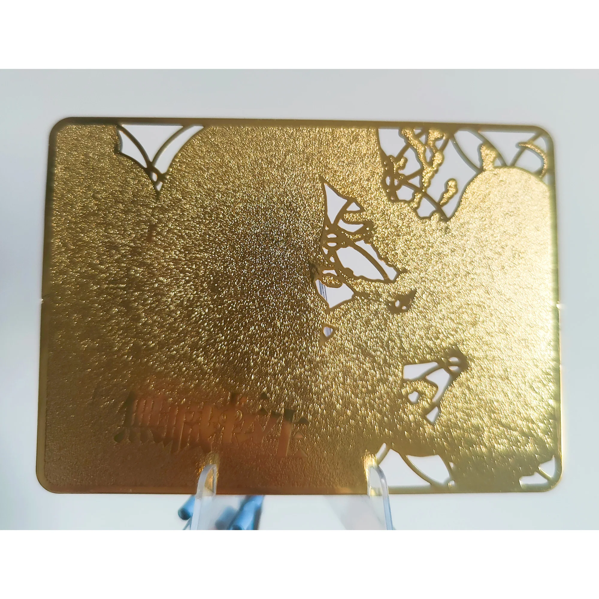 63X88mm DIY 수제 여신 스토리 로키스 메탈 컬렉션 카드 로키스 속이 빈 메탈 카드 팬 메탈 북마크 애니메이션 카드 선물 장난감