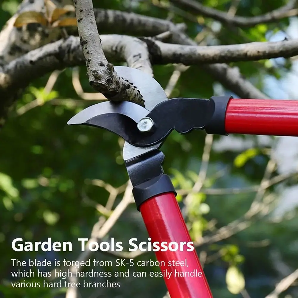 

Long Handle Pruning Shear Labor-saving Non Slip Coarse Branch Cutter Multi-functional Portable Portable Pruner