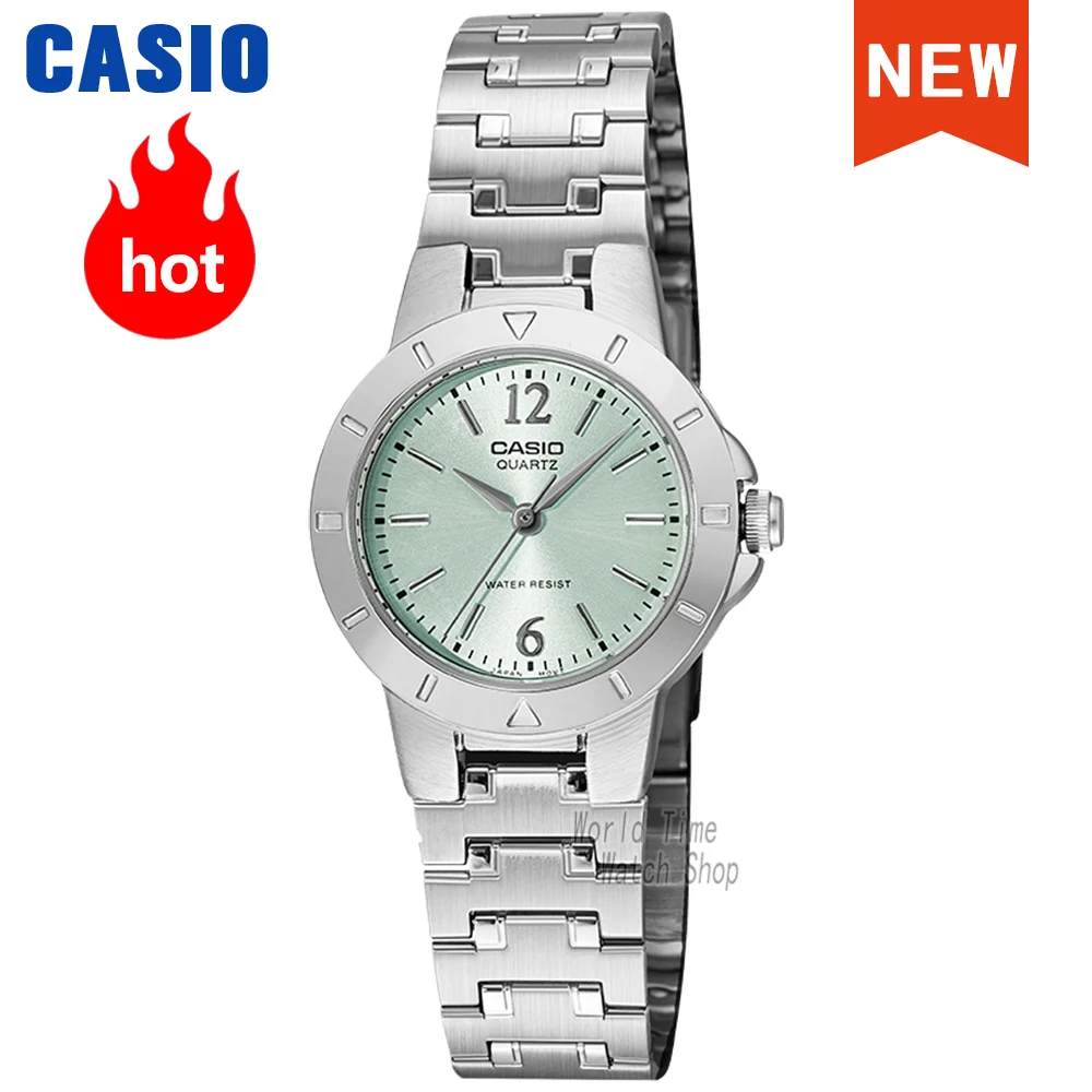 Часы Casio для женщин, часы, роскошные водонепроницаемые кварцевые наручные часы высшего бренда, reloj mujer