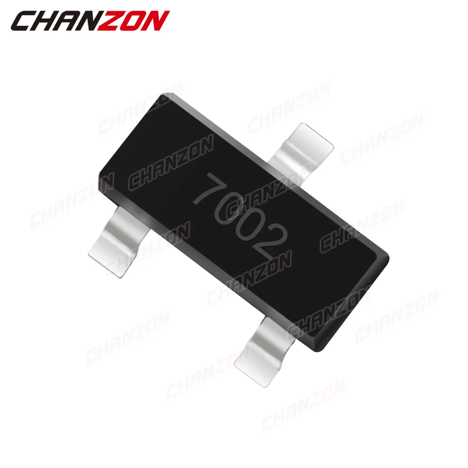 100pcs 2N7002 SOT-23 N-Channel SMD Mosfet Bipolar Junction Transistor BJT SIC Mos Fets Triode Tube SMT Integrated Circuits