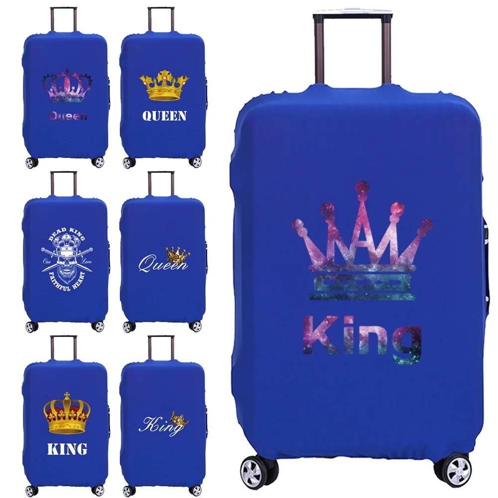 

New Suitcase Travel Luggage Cover Print for 18-32 Inch Holiday Travel Essentials Accessories Elasticity Trolley Protective Case