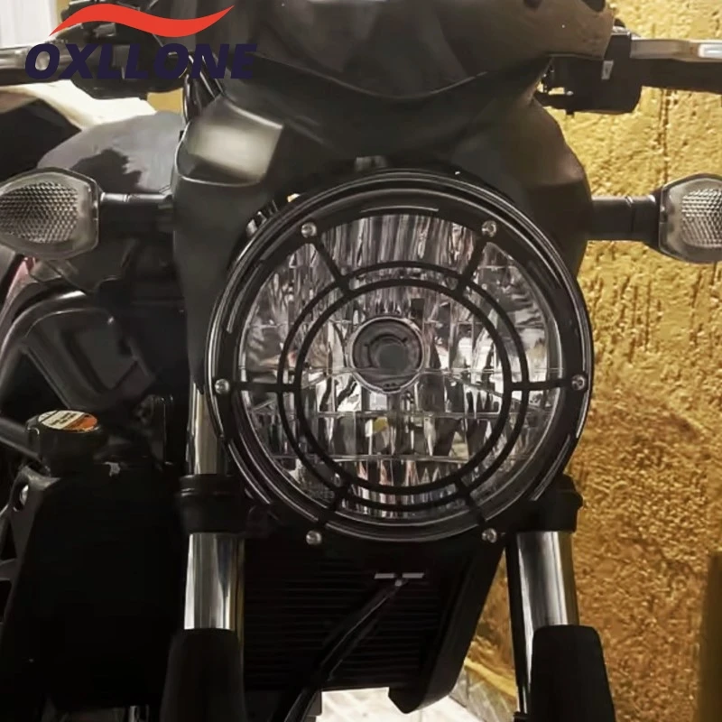 

For Suzuki SV650 ABS SV 650X 2016-2023 2024 2025 2026 SV 650 Aluminium MotorcycleHeadlight Grill Bracket Guard Cover Protector