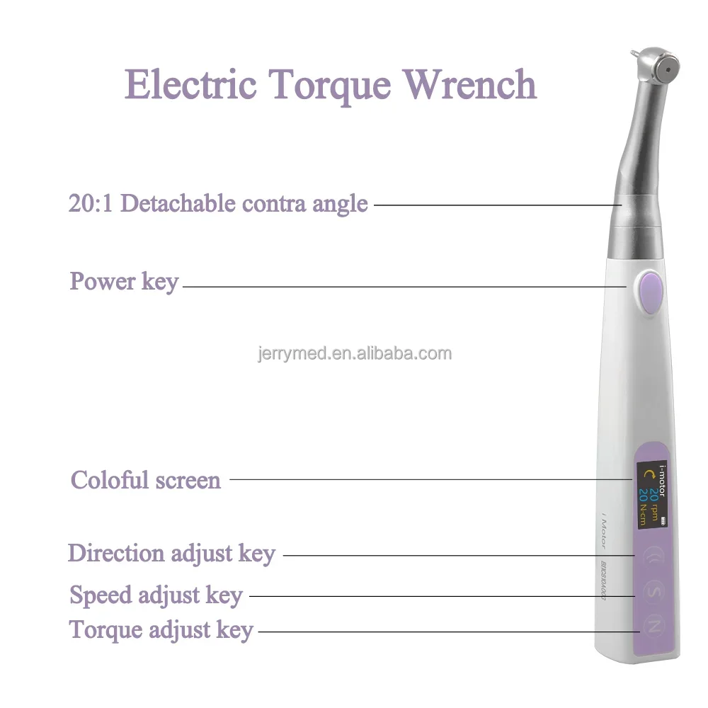 Electric d ental imp lant installation Torque Wrench Screwdriver Prosthetic Kit  Ratchet Drivers de ntistry imp lant Repair Tool