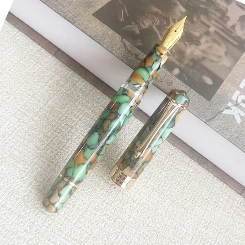 

Classic ADMOK 757 Piston Fountain Pen NO.6 Schmidt BOCK Nib Vintage Design Gift for Collector Business Writing Gift Pen