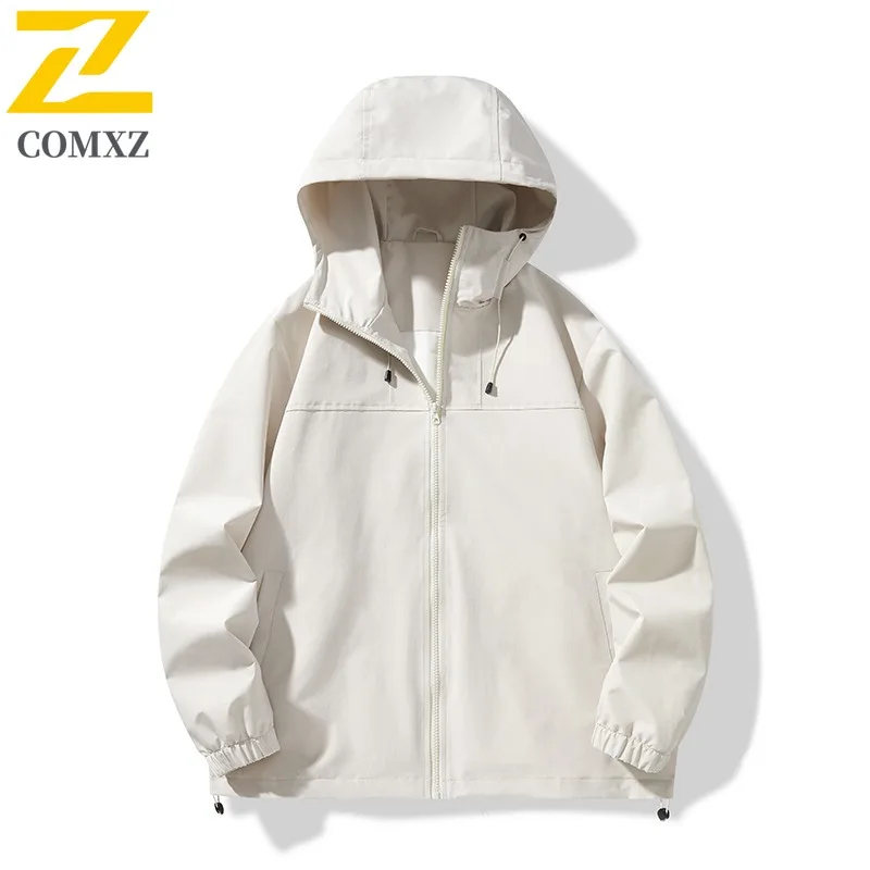 

COMXZ куртка мужская Лидер продаж уличная спецодежда стильная куртка пальто унисекс с капюшоном модная японская универсальная горная повседневная куртка