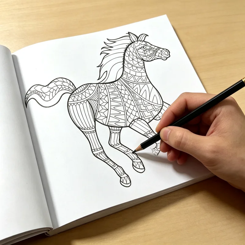 Mindful Mandala Animal Coloring: Calming Wildlife Art for Relaxation & Creativity