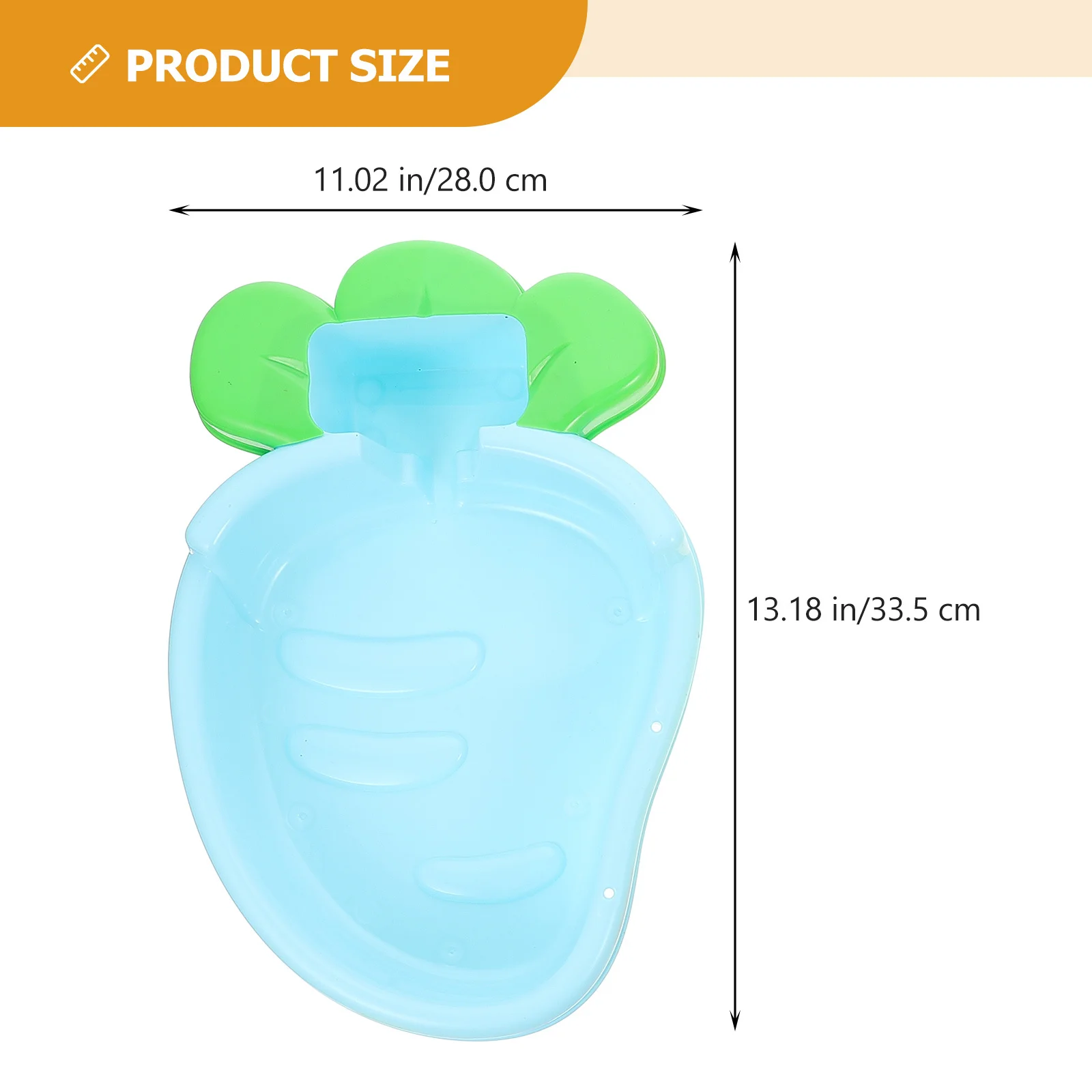 

Small Parrot Shower Bathtub Premium Plastic Bird Bathing Tub Cage Accessory Bird Cleaning Basin Pet Parrot Bathtub