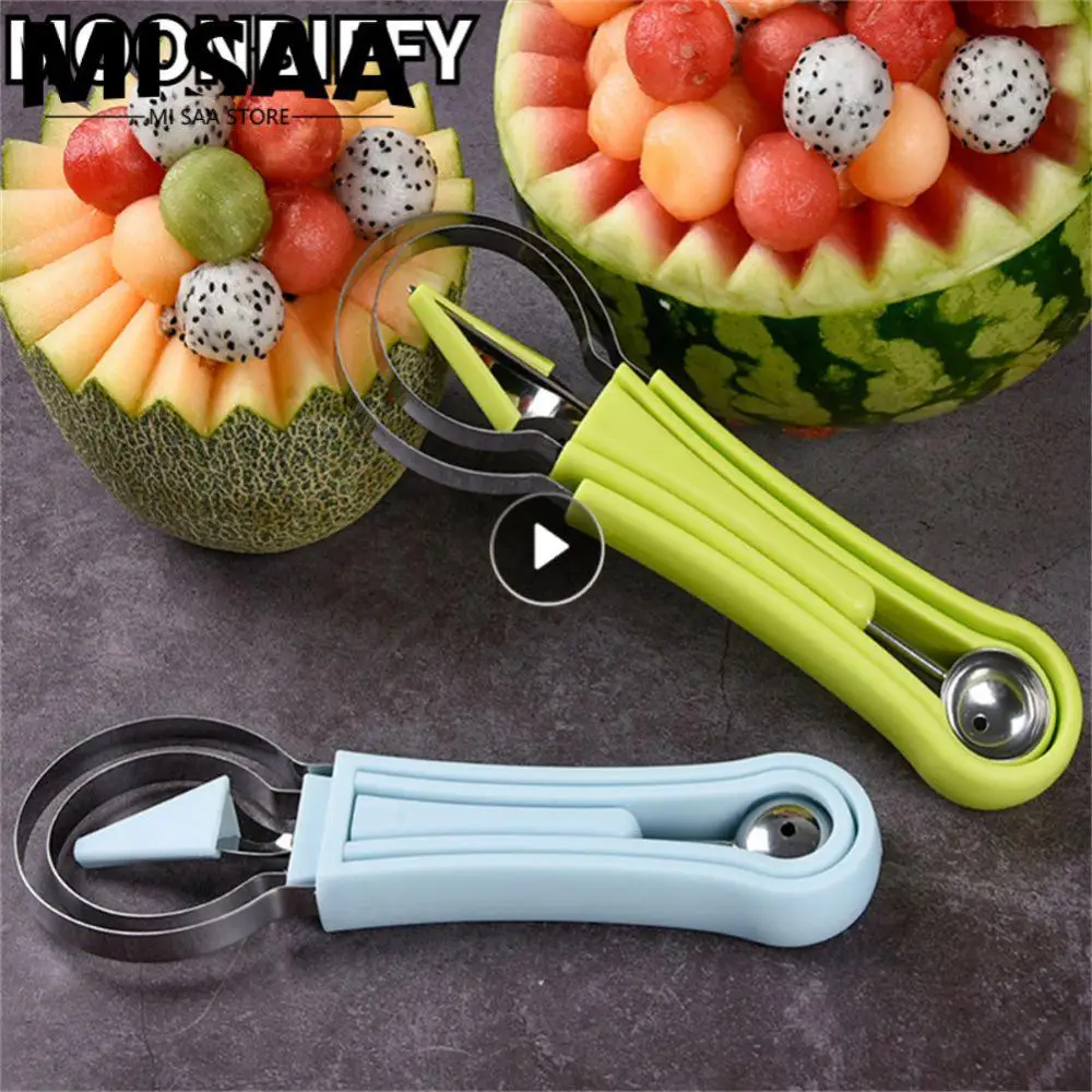 Fruit Scoop Easy To Store Not Easy To Rust 98g 2 Colors Optional Kitchen Bar Fruit Ball Picker High Quality Material