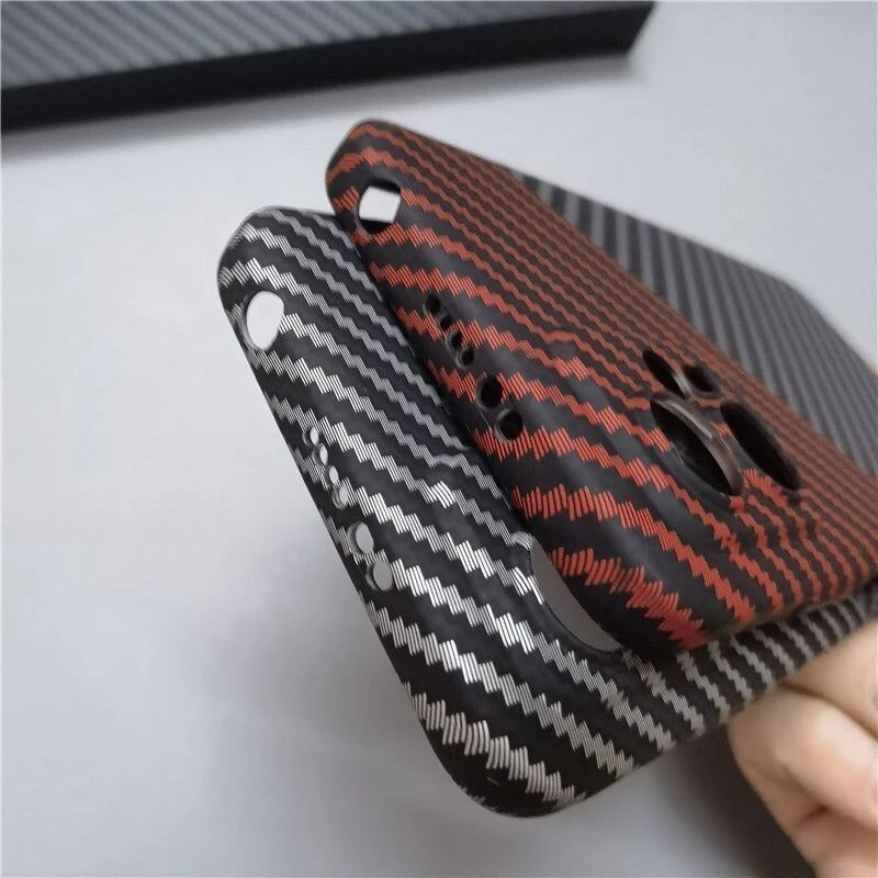 Matte Hard Case For Poco F5 Case PC Carbon Fiber Texture Pattern Phone Cover For Xiaomi Poco F5 5G Funda Slim Ultra Thin Bumper