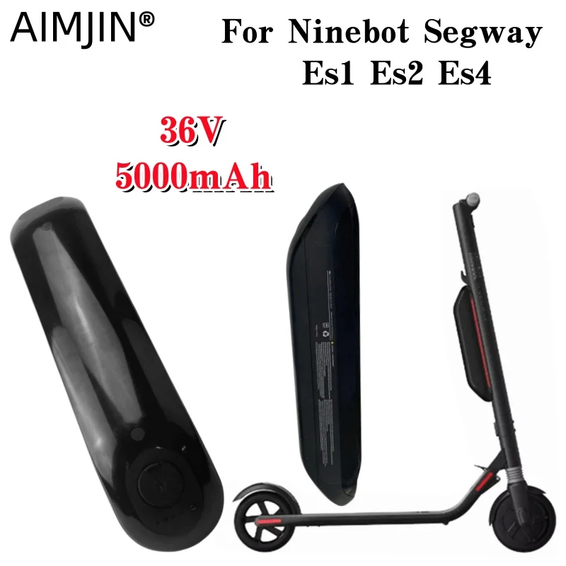 External Battery for Ninebot Segway ES1 ES2 ES4 E22 E22D E22E Smart Electric Scooter 36V 5000mAH Battery,Scooter Accessories CE