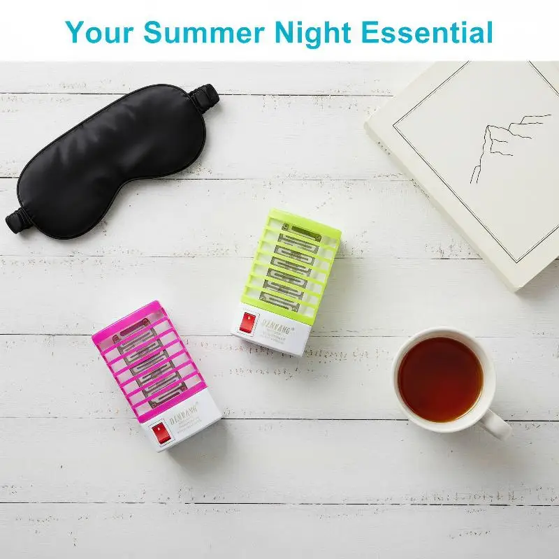 Electronic Mosquito Zapper Eye-Friendly Night Lamp Low Power for Home Bedroom Nursery Indoor Use