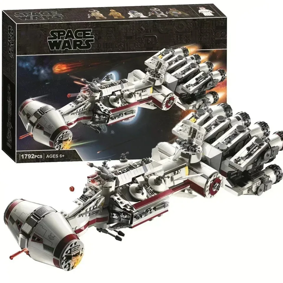 Jouets chauds 05046 Star série Wars Tantive Iv rebelle blocage coureur blocs de construction 75244 briques jouets pour enfants cadeau de noël