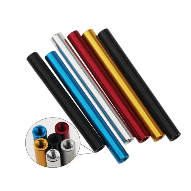 10pcs M2 M2.5 Colourful Aluminum Round Standoff Spacer,Thread Sleeve Rod Bar Stud,Drone Accessory Nuts Anodized
