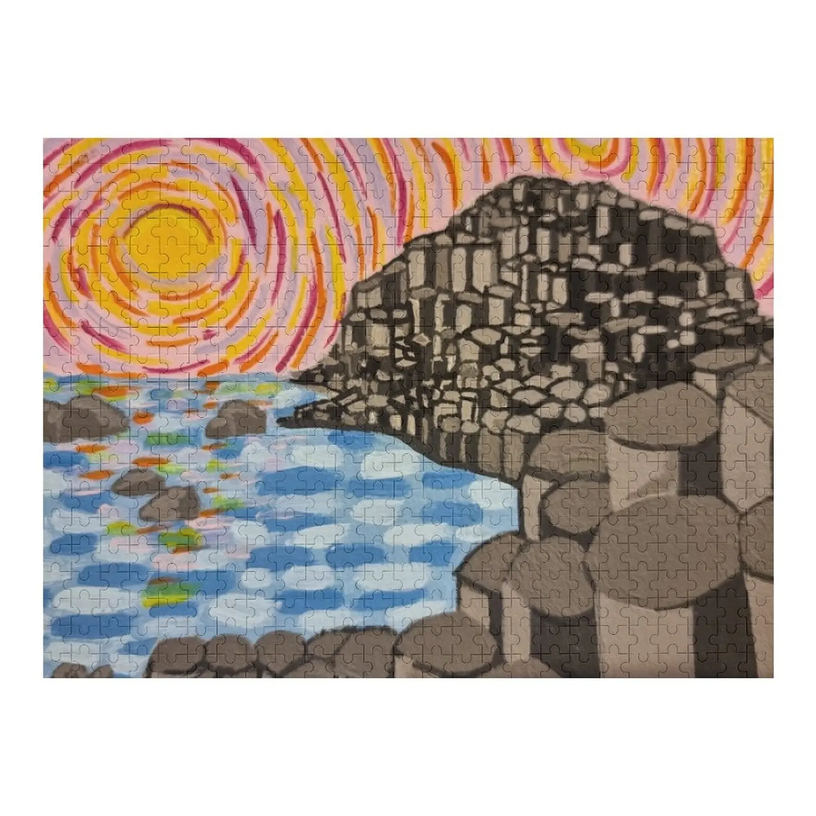 

The Giant's Causeway Jigsaw Puzzle Christmas Gifts Adult Wooden Puzzle