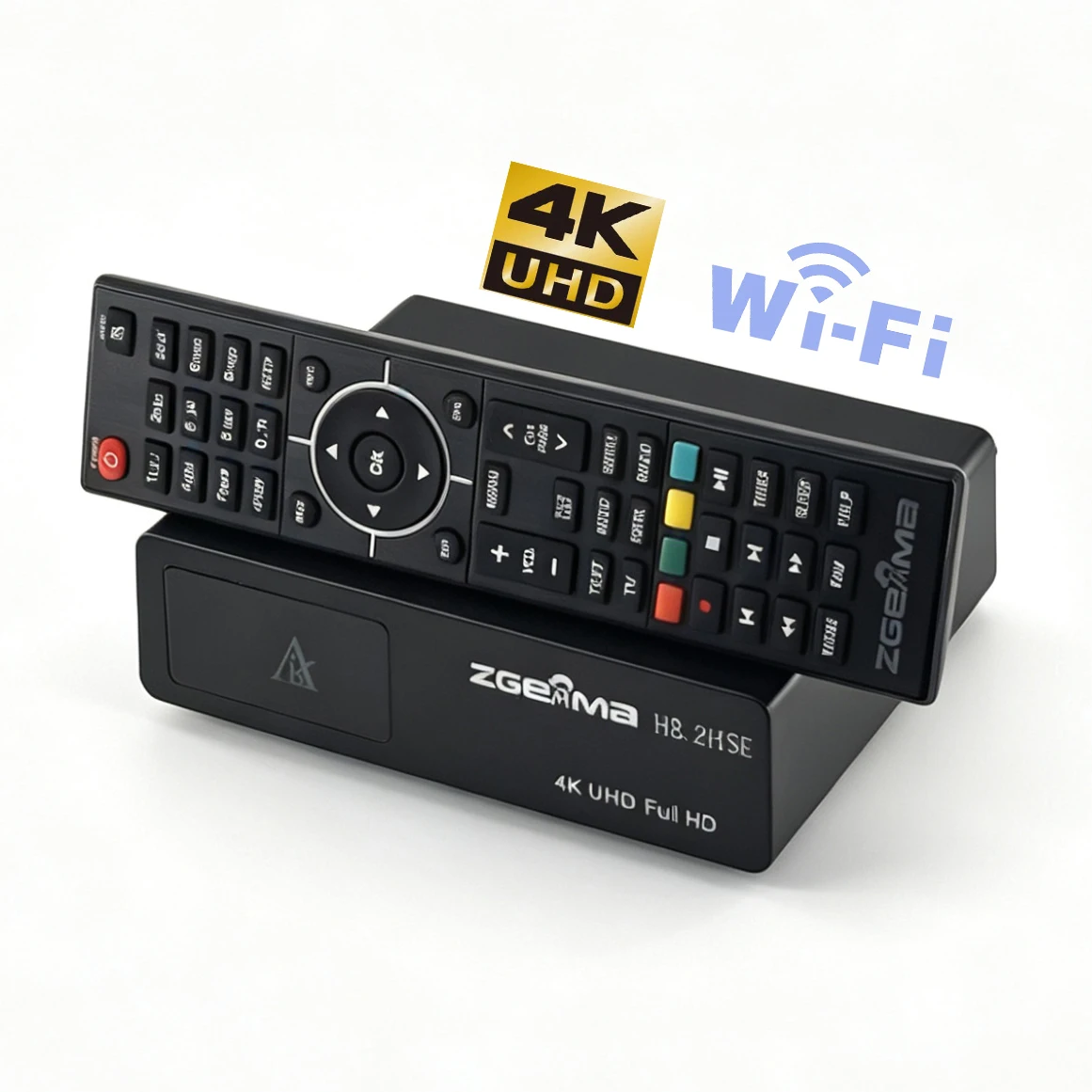 Satellite tv receiver ZGEMMA H8.2H SE DVB S2X + DVB T2/C 4K HEVC/H.265 CA