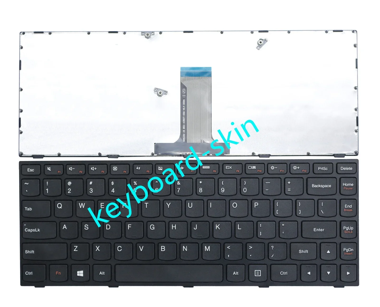 New US No-backlit Keyboard for Lenovo B41-80 Z40-80 Z41-80 M40-80 M41-80 300-14IBR 300-14ISK,500-14AC,25215190 SG-63600-XUA