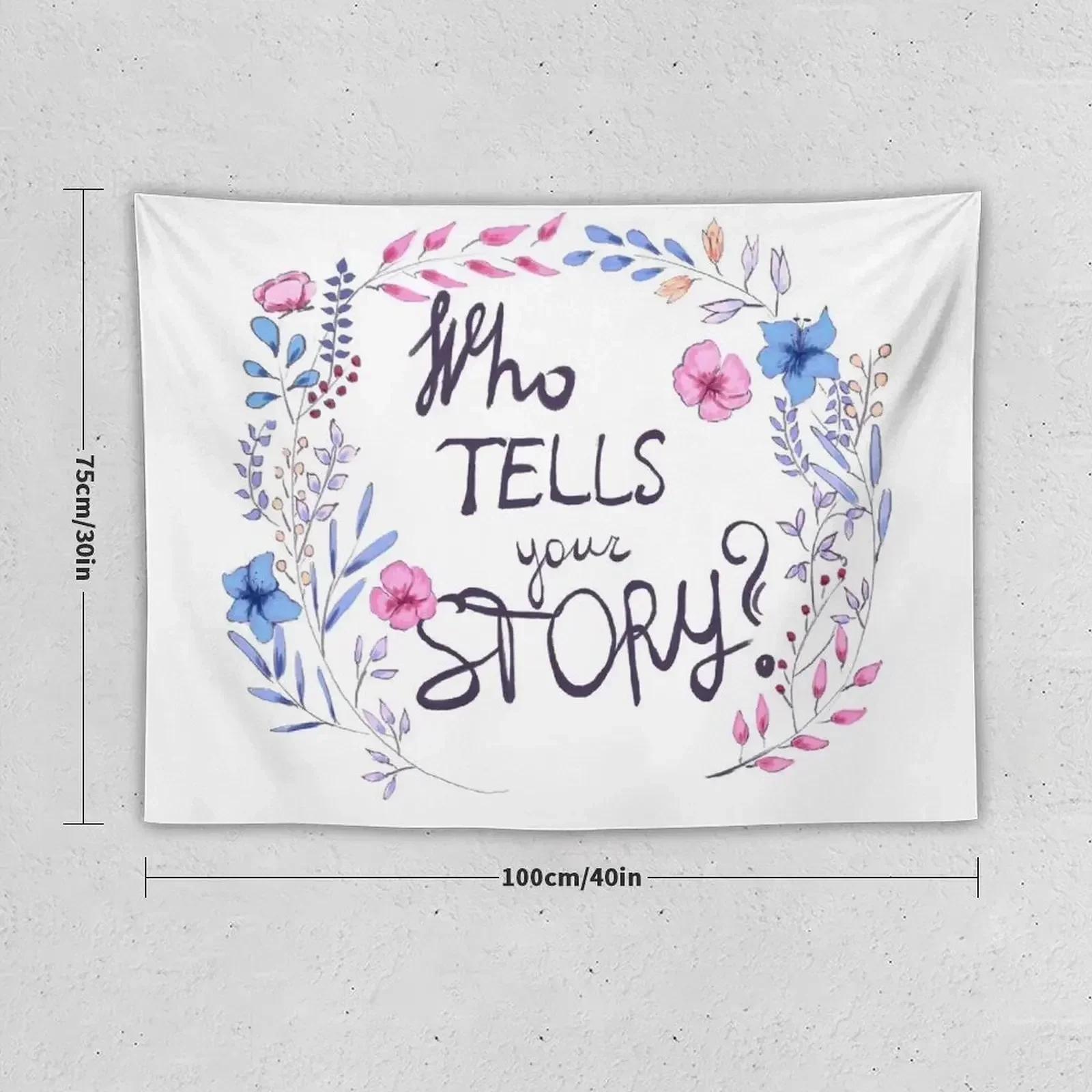 Who Tells Your Story? Tapestry Decor Home Hanging Wall Wall Mural Decorations For Your Bedroom Tapestry