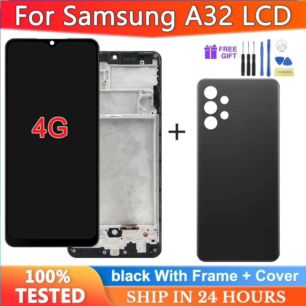 

TFT For Samsung A32 LCD Display Touch Screen Digitizer Assembly For Samsung A32 4G LCD A325 A325F SM-A325F/DS Display