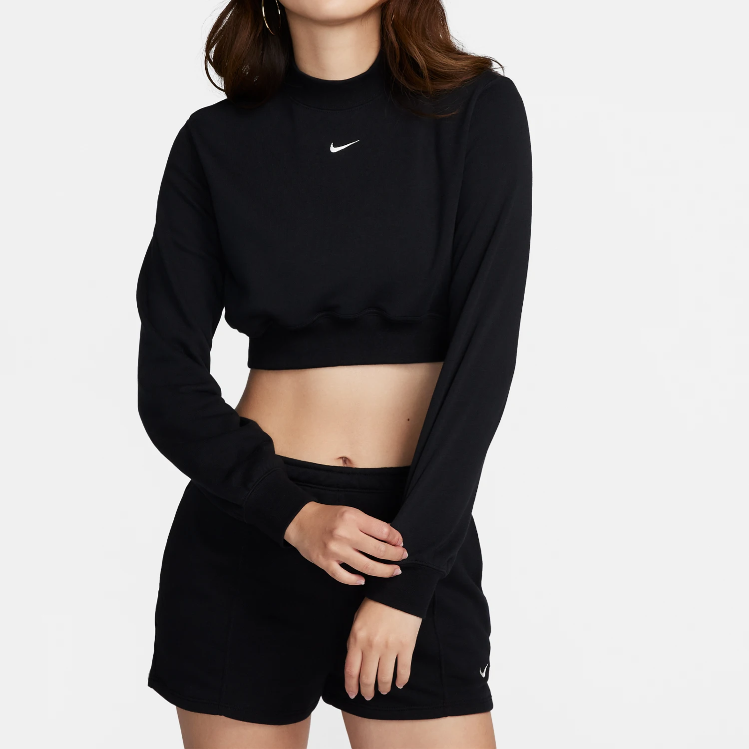 

Nike Genuine Product Spring Women's Cropped Sweatshirt FN2477-010