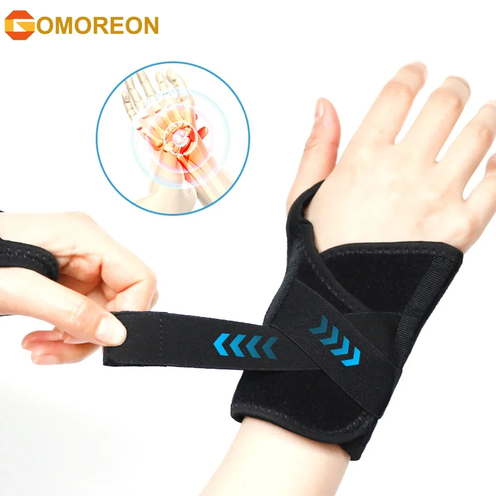 

1Pcs Wrist Brace Carpal Tunnel Adjustable Wrist Support for Men Women Right Left Hand Brace for Tendonitis, Arthritis, Sprains