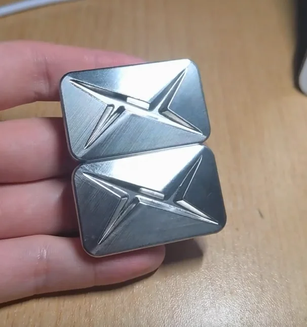 Jouet de décompression EDC Breakthrough Infinite Tile Push Fidget Slider d'occasion