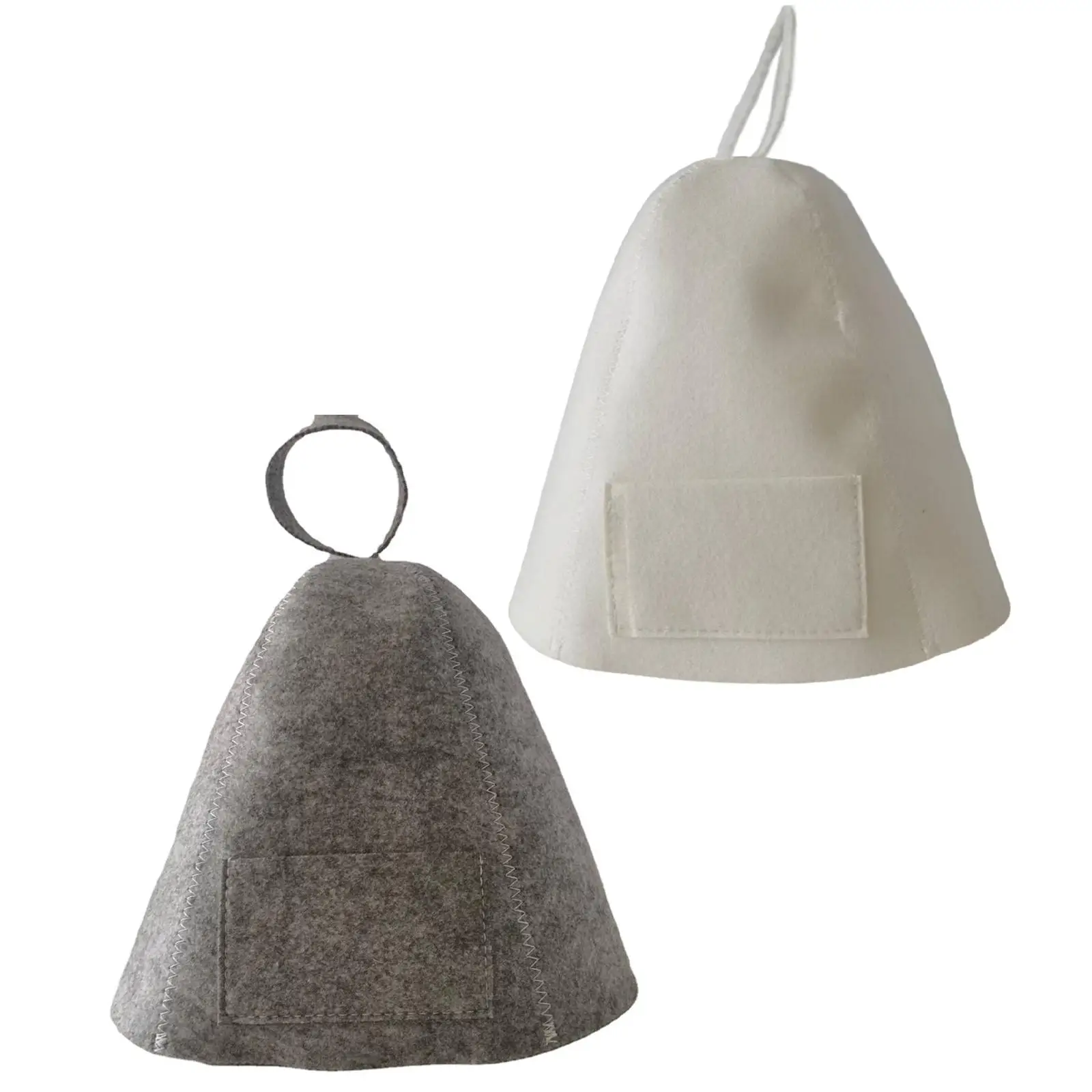 Anti Heat Felt Sauna Hat for Steam Room Spa Accessories Soft Comfortable Shower Cap Head Protection Unisex Adults