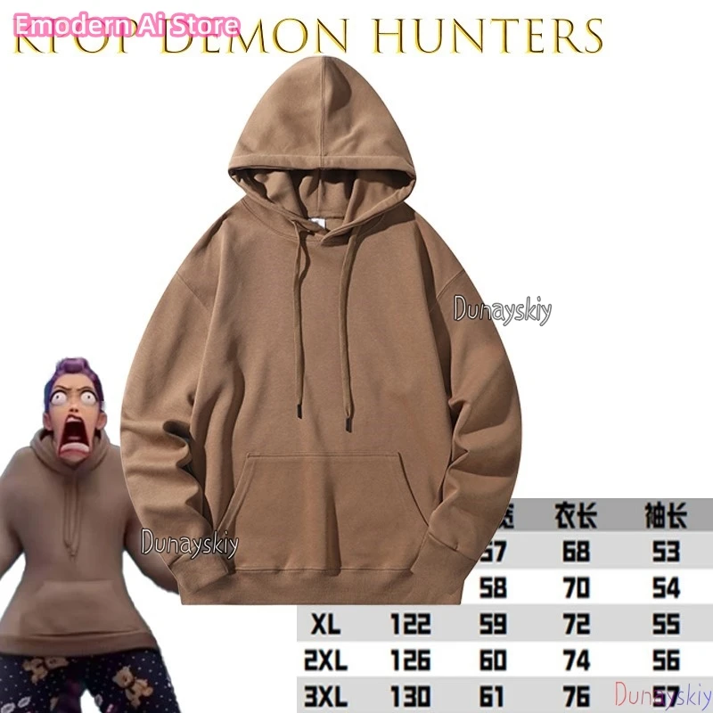 BKpopDe Mon Hunters Rumi Conjunto de ropa de dormir Oso de dibujos animados y tren Seda de leche Pantalones sueltos de pierna recta Sudadera con capucha Cosplay ktaHalloween