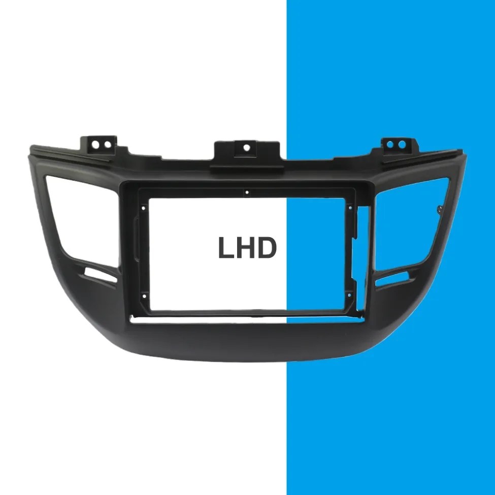 9 Inch Car Radio Fascia Frame for Hyundai Tucson 2015-2016 Android GPS MP5 2DIN Stereo Dash Installation Trim Panel Kit