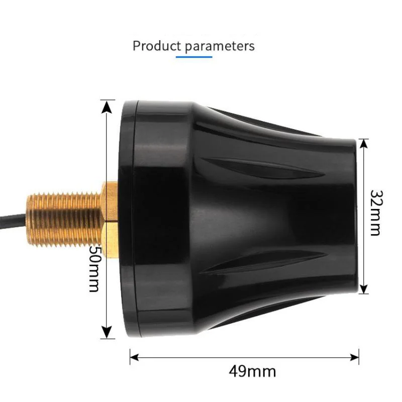 Antena externa omnidirecional de alto ganho com cabeça de cogumelo, antena gsm 2.4g 5.8g 433mhz wifi 4g