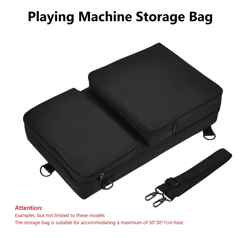New-1 Piece Portable DJ Controller Storage Bags Dustproof Turntables Protective Case Black Polyester For Pioneer DDJ-400 DDJ-FLX