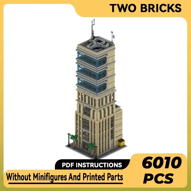 Hero Movie Model Moc Building Bricks Modern No. 4 Skyscraper Technology Modular Blocks Gifts Christmas Toys DIY Sets Assembly