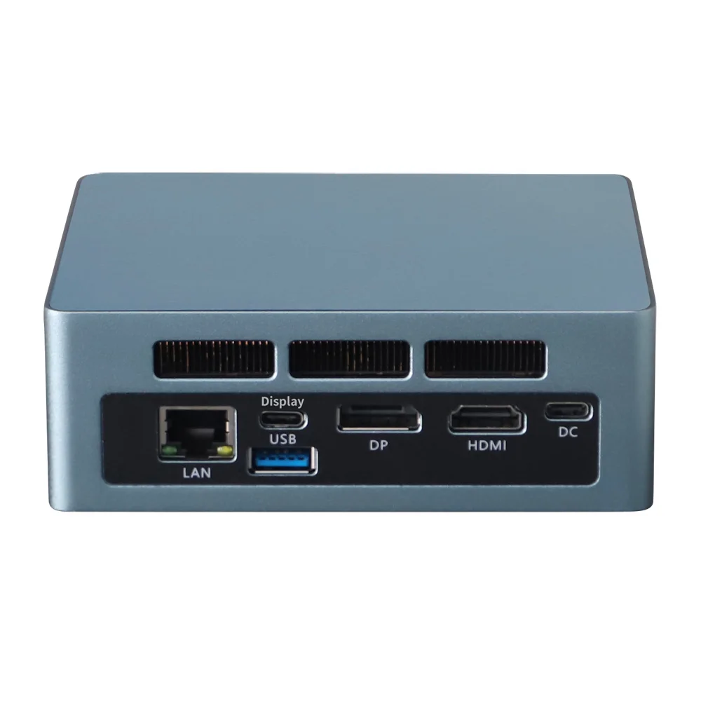 Newest Fan Mini PC Alder Lake N100 Intel Core i7 1360P 1260P i5 12450H Palm Computer DP HDMI Type-C Windows11 LAN Office TV BOX