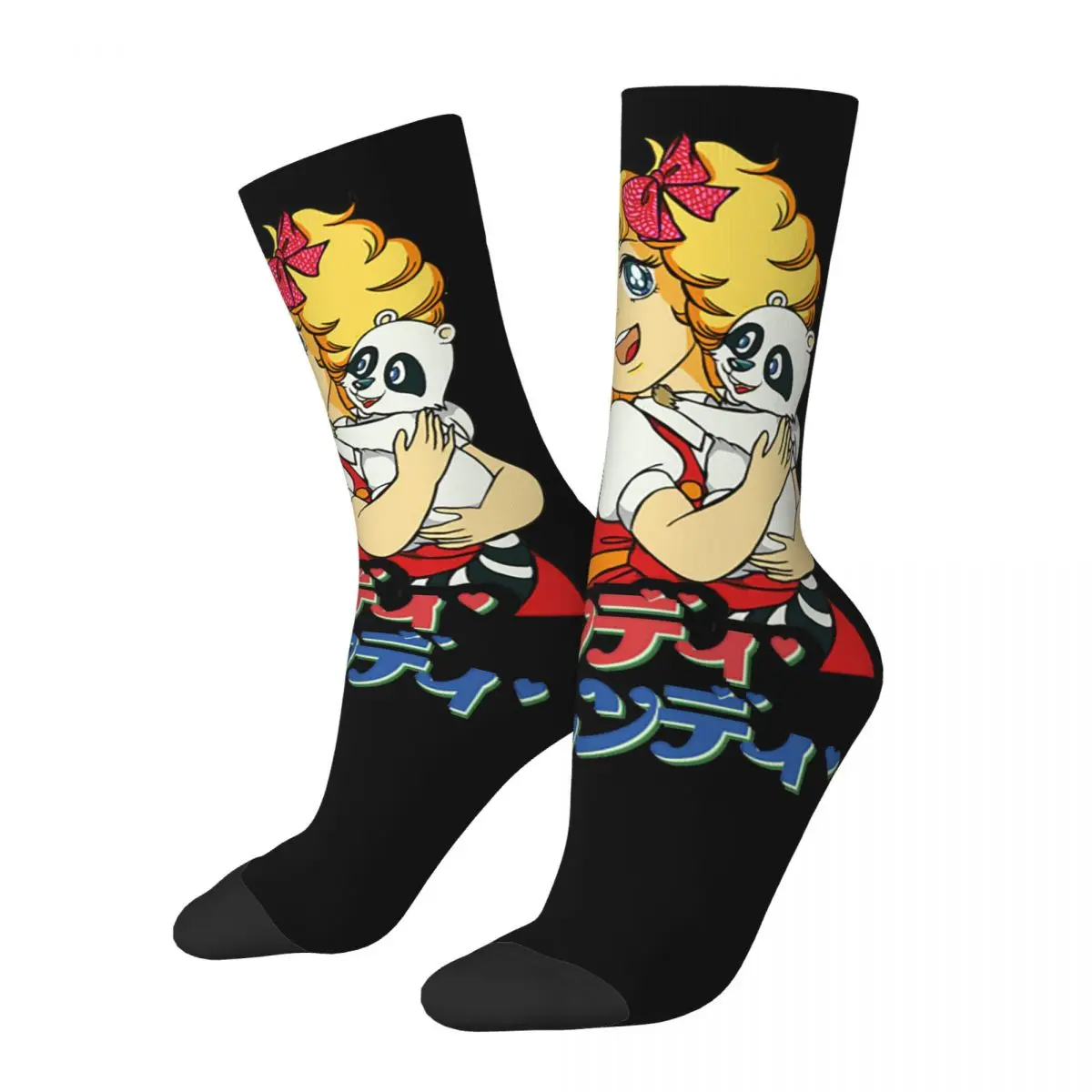 

Candy Candy Anime 80s Kawaii Manga Socks Men Women Fashion Socks Harajuku Spring Summer Autumn Winter Middle Tube Socks Gifts
