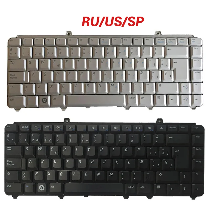 

RU/US/SP laptop Keyboard for Dell inspiron 1400 1520 1521 1525 1526 1540 1545 1420 1500 XPS M1330 M1530 NK750 PP29L M1550